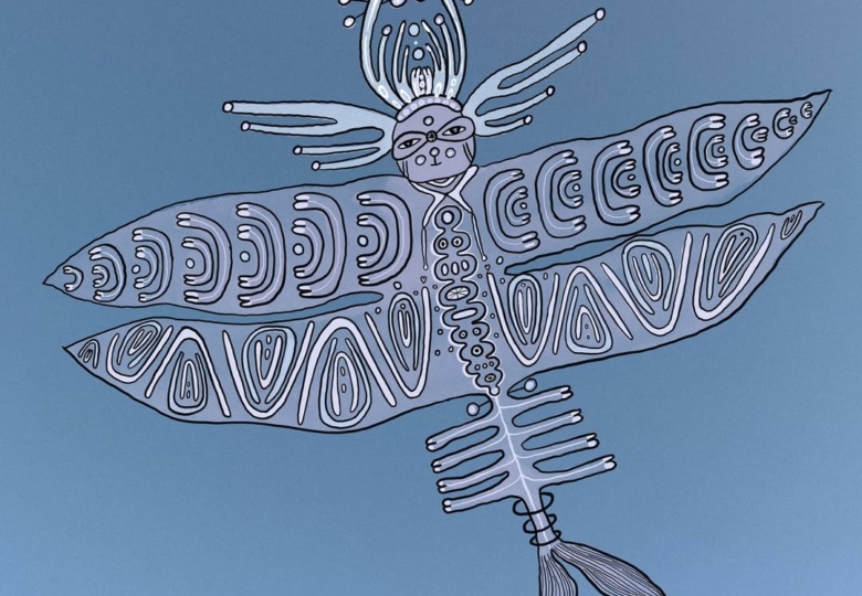 Angel Floral por Samarindo Art